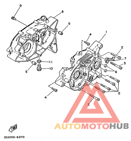 Картер двигателя