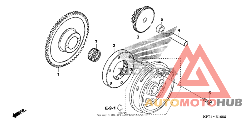 Муфта стартера