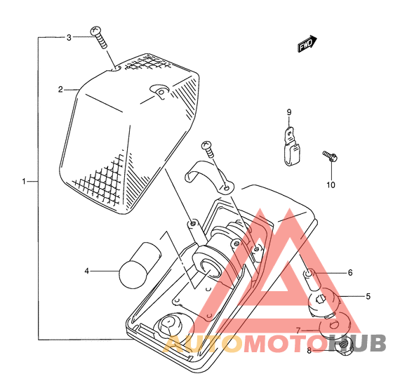 Задний фонарь