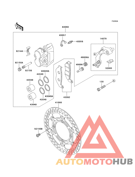 Front brake(a11/a12)