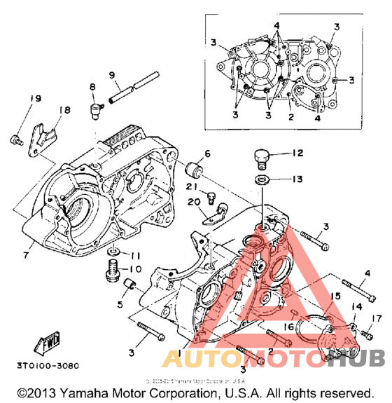 Картер двигателя