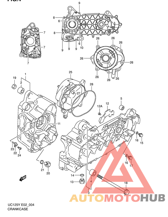 Картер двигателя