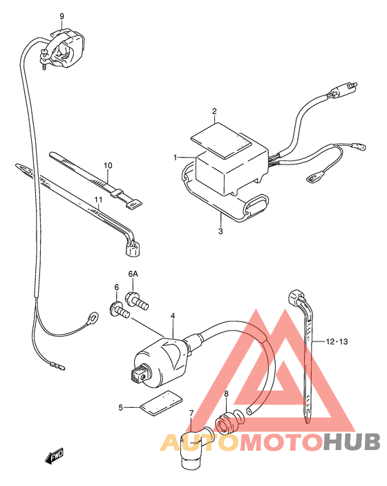 Cdi unit - ignition coil