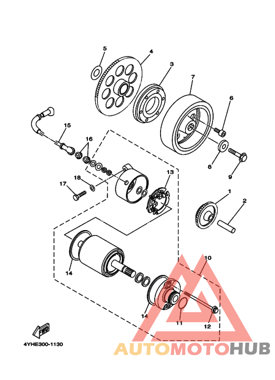 Муфта стартера
