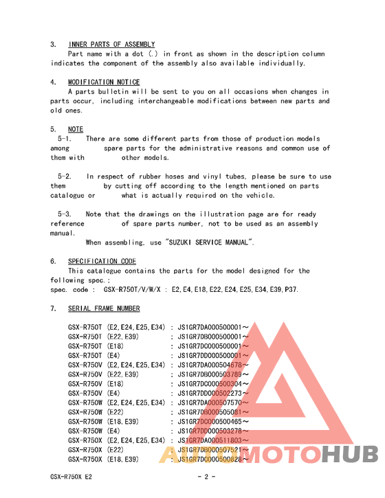 Catalog preface