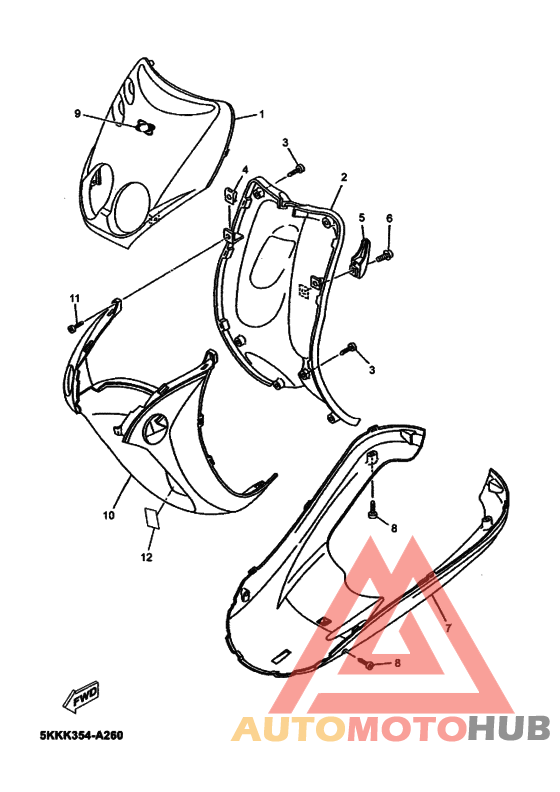 Щиток облицовочный