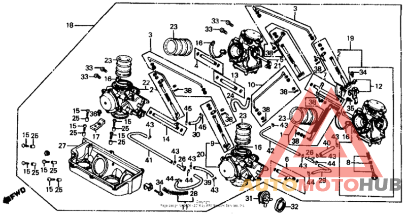 Carburetor assy. (link)