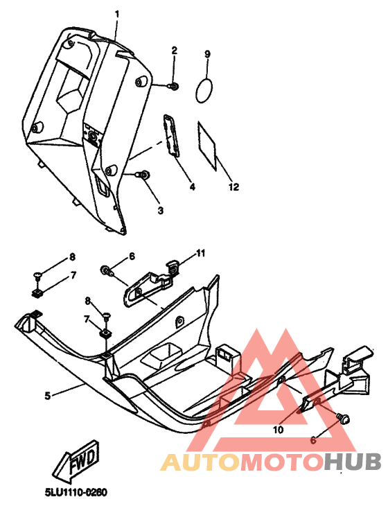 Щиток облицовочный