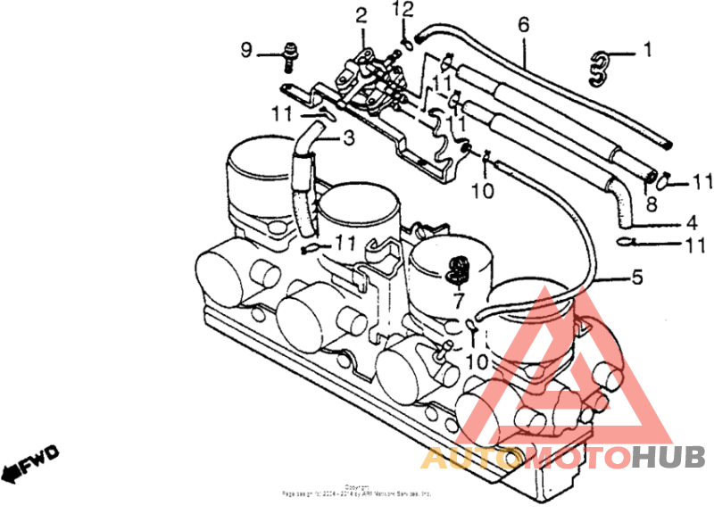 Automatic fuel valve
