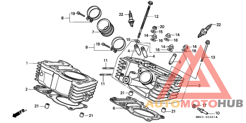 Cylinder/cylinder head