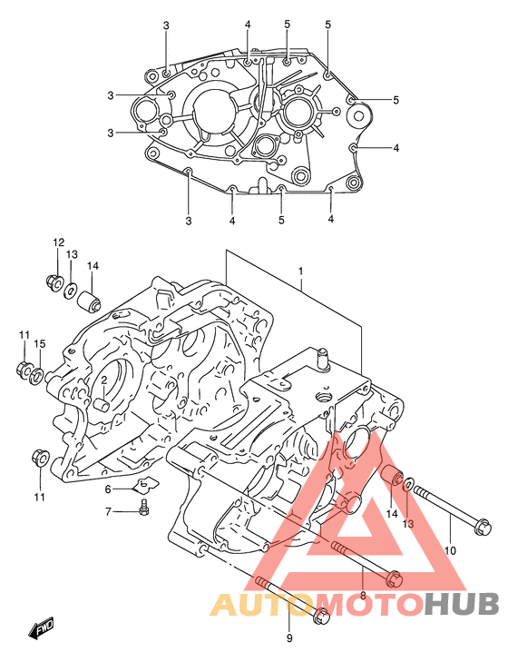 Картер двигателя