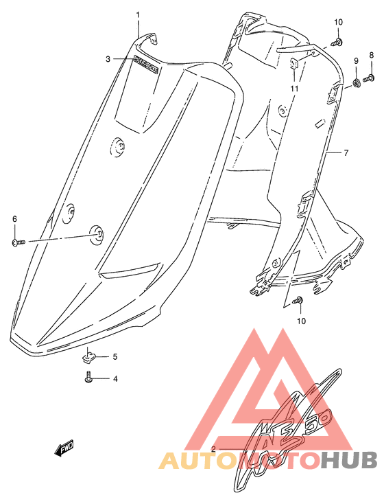 Щиток облицовочный