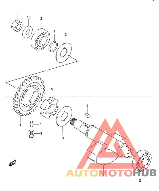Балансир кривошипа