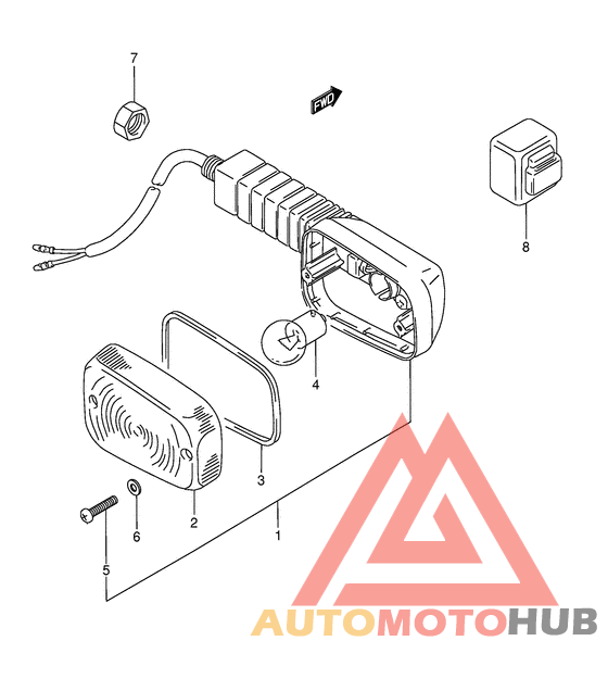 Rear turnsignal lamp