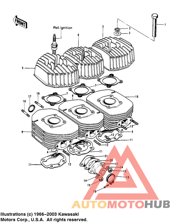 Cylinder heads/cylinders