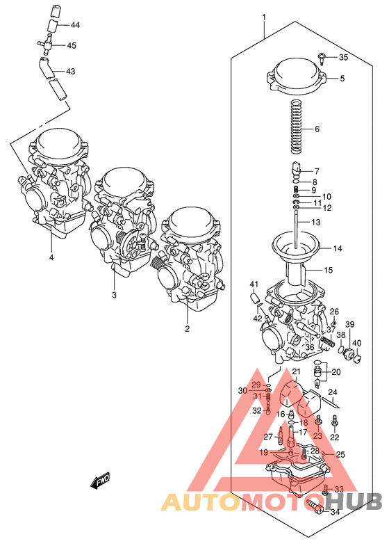 Carburetor assy