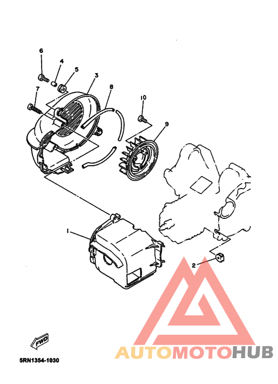 Воздухоотвод и вентилятор
