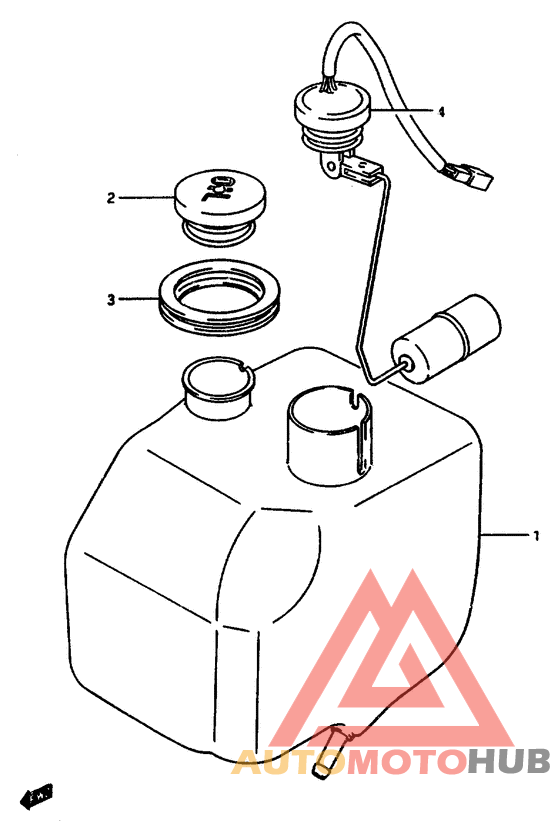 Бак масляный