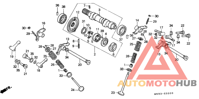 Распред вал/клапана