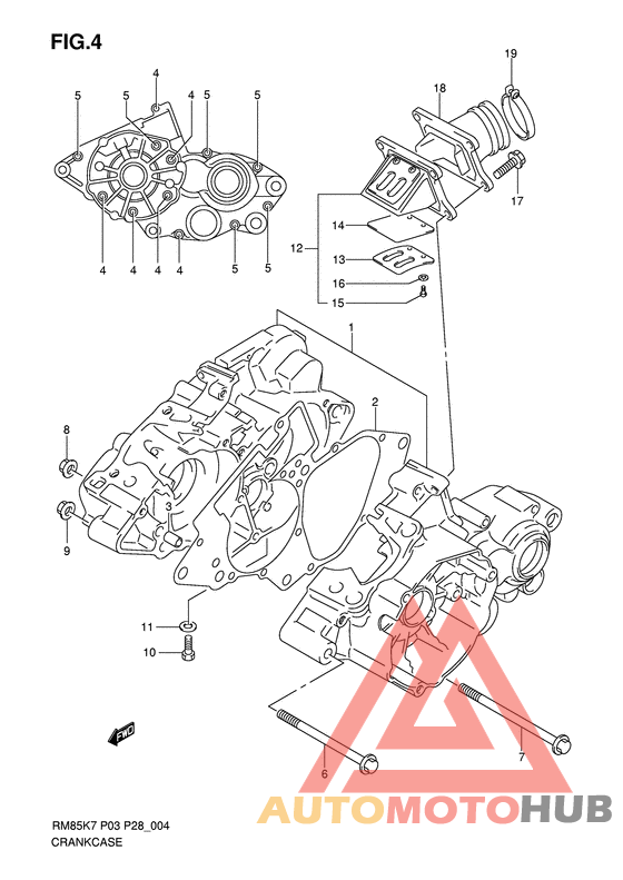 Картер двигателя