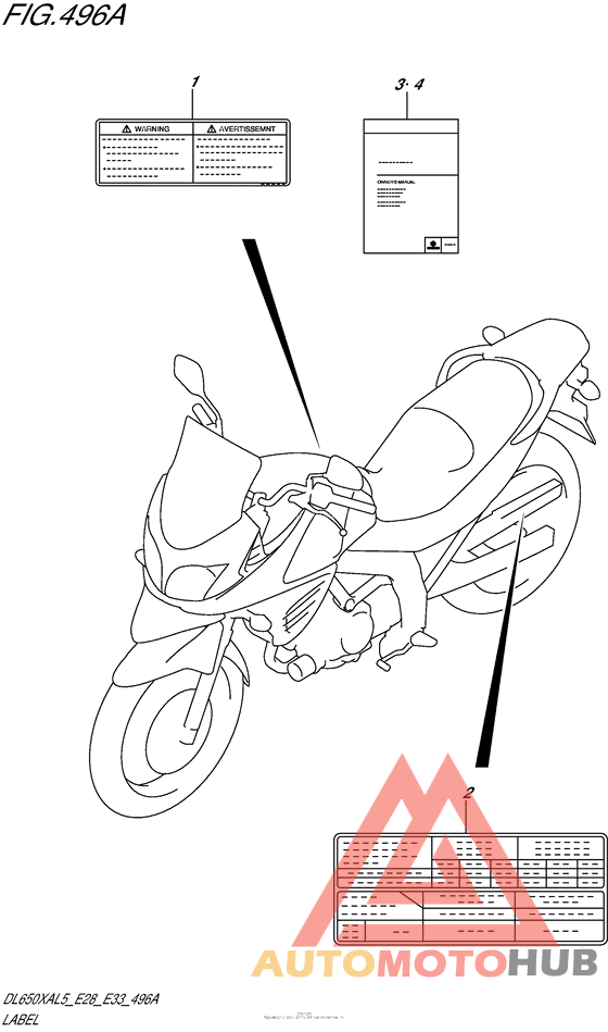 Label (Dl650Xal5 E28)