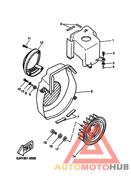 Воздухоотвод и вентилятор