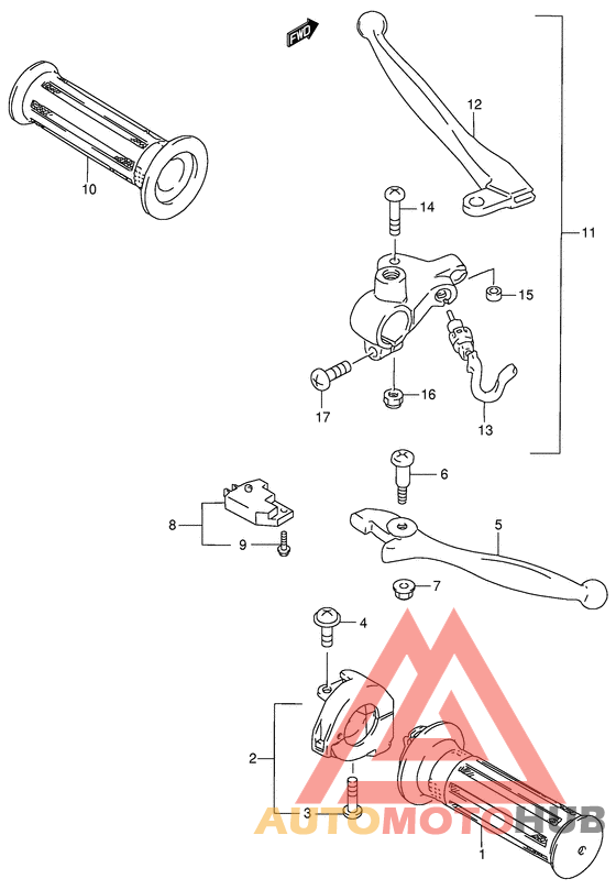 Рулевой переключатель