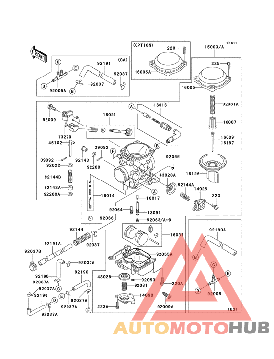 Carburetor assy