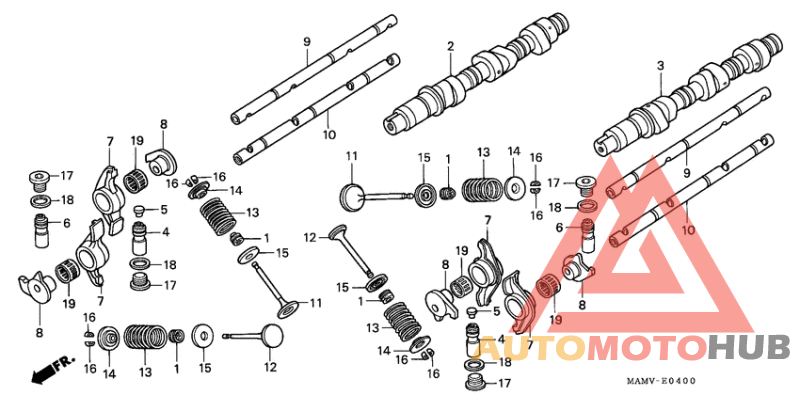 Распред вал/клапана