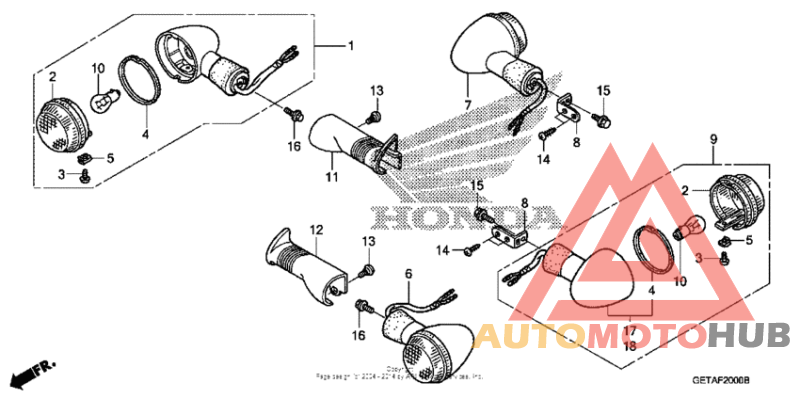 Задний фонарь
