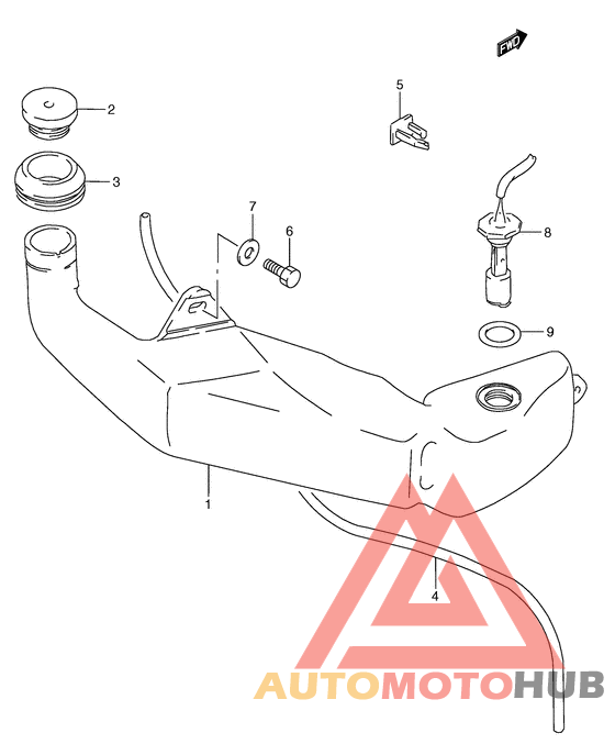 Бак масляный
