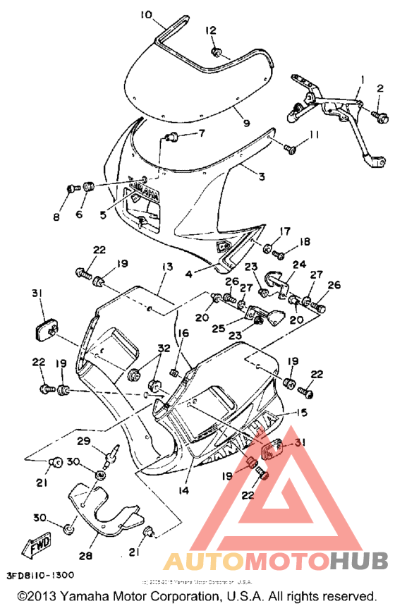 Fairing - cowling