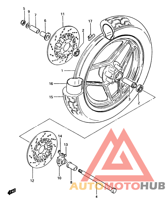 Transom + tube