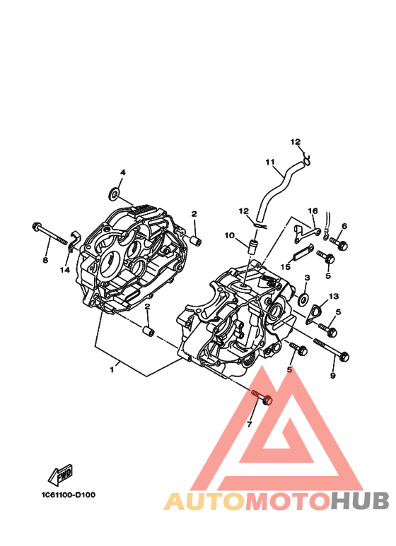 Картер двигателя