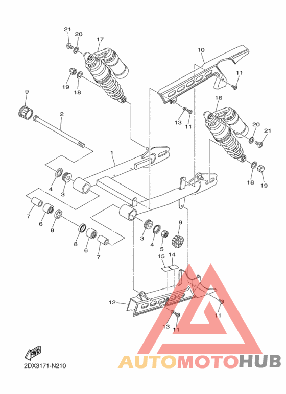 Rear arm & suspension
