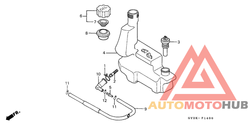 Бак масляный