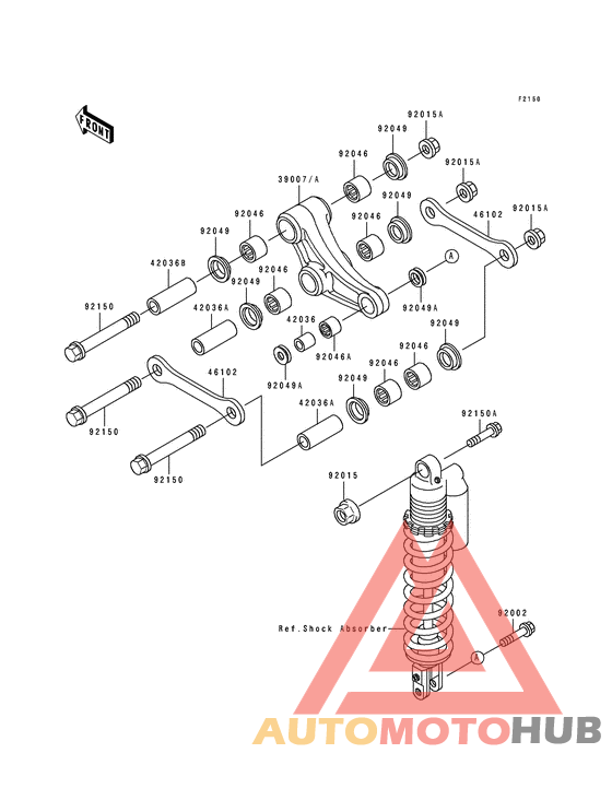 Suspension ignition coil