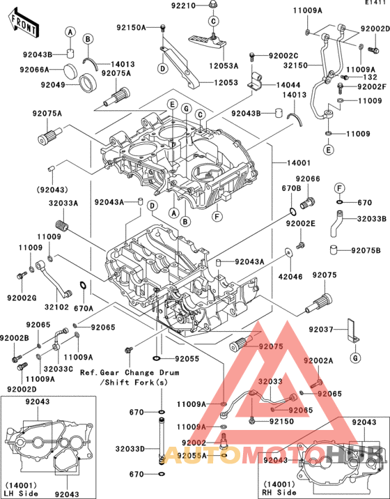 Crankcase(1/2)
