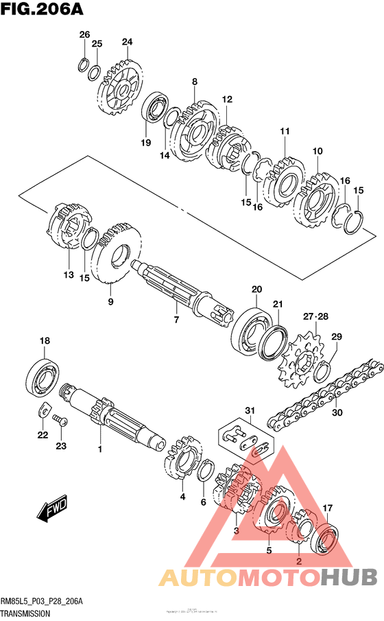 Transmission (Rm85L5 P03)