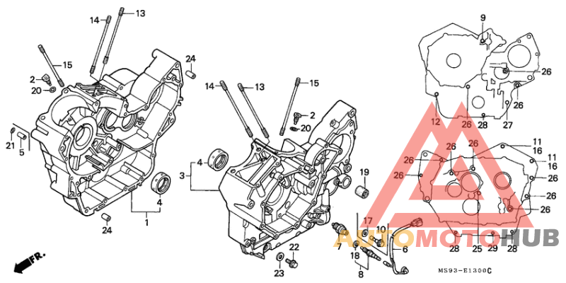 Картер двигателя