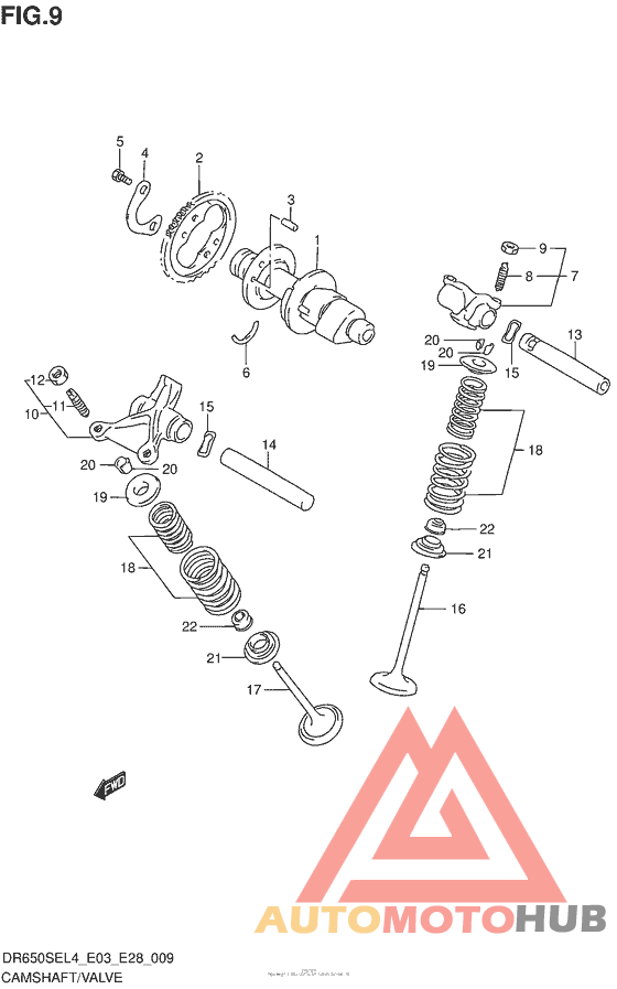 Распред вал/клапана