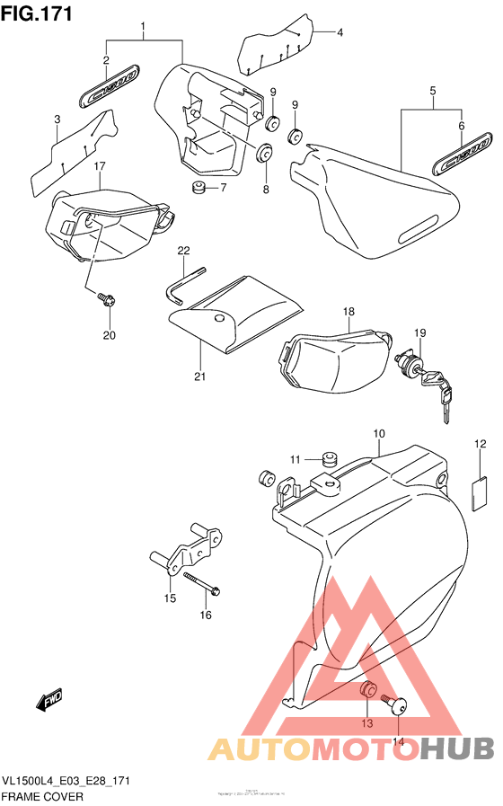 Frame Cover (Vl1500Bl4 E33)