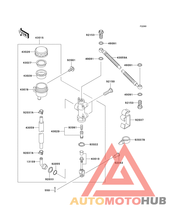 Задний торм цилиндр