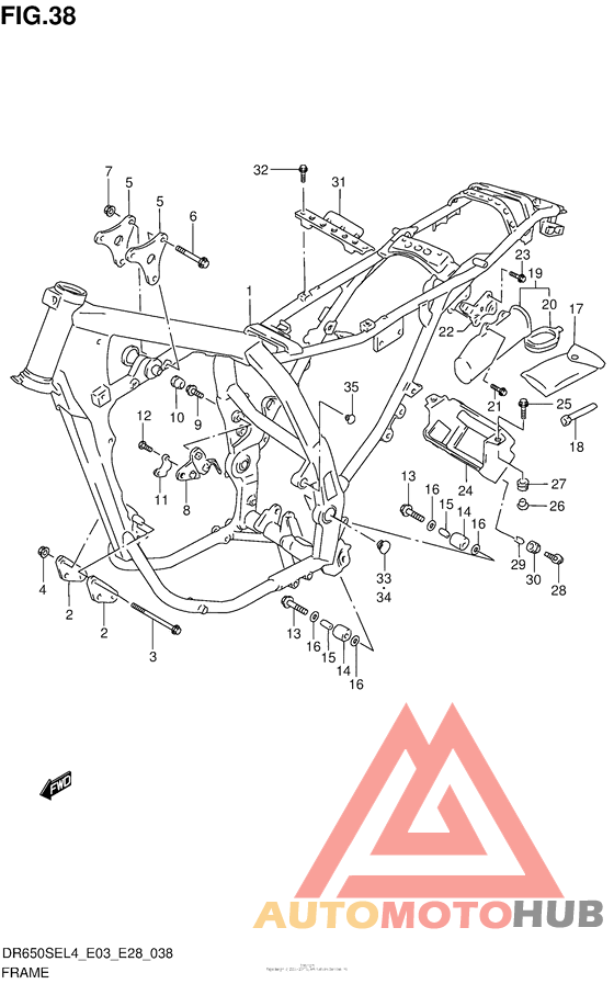 Frame (Dr650Sel4 E33)