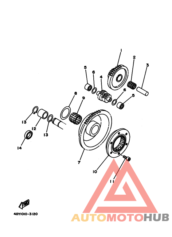 Муфта стартера