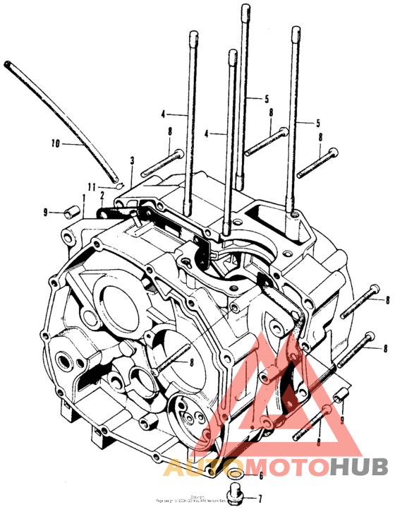 Картер двигателя
