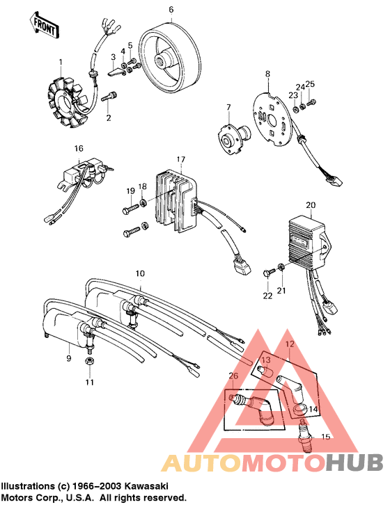 Ignition/generator/regulator