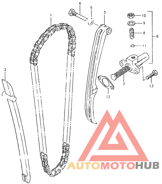 Держатель направляющей