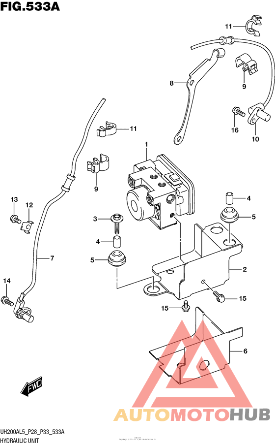 Hydraulic Unit (Uh200Al5 P28)