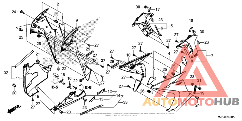 Нижний обтекатель